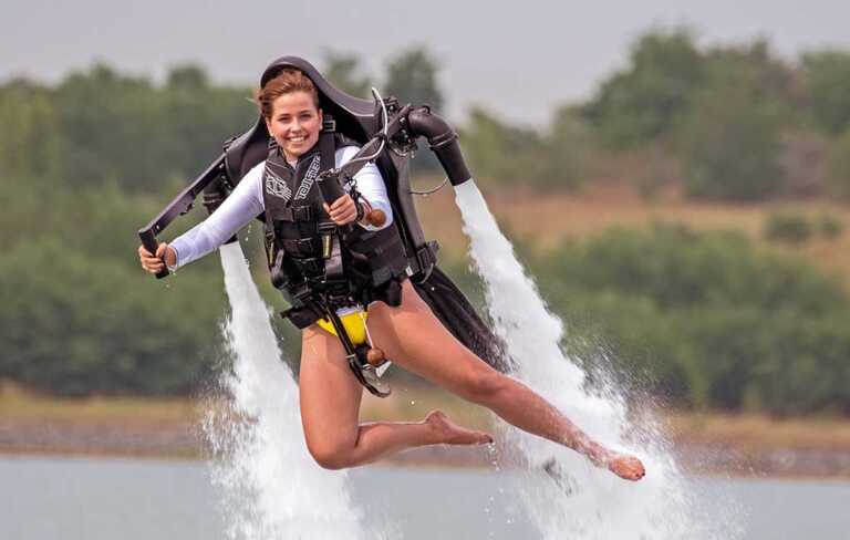 JetLev Flyer - Water-Powered Jetpack