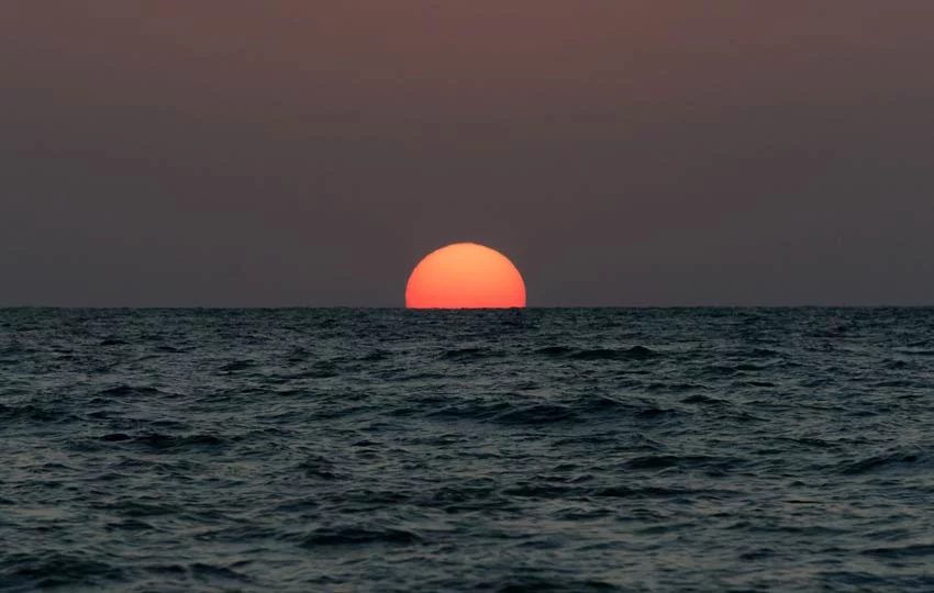 Sunset at Goa Beach